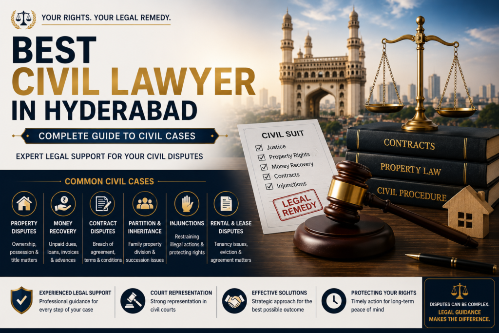 best civil lawyer in hyderabad